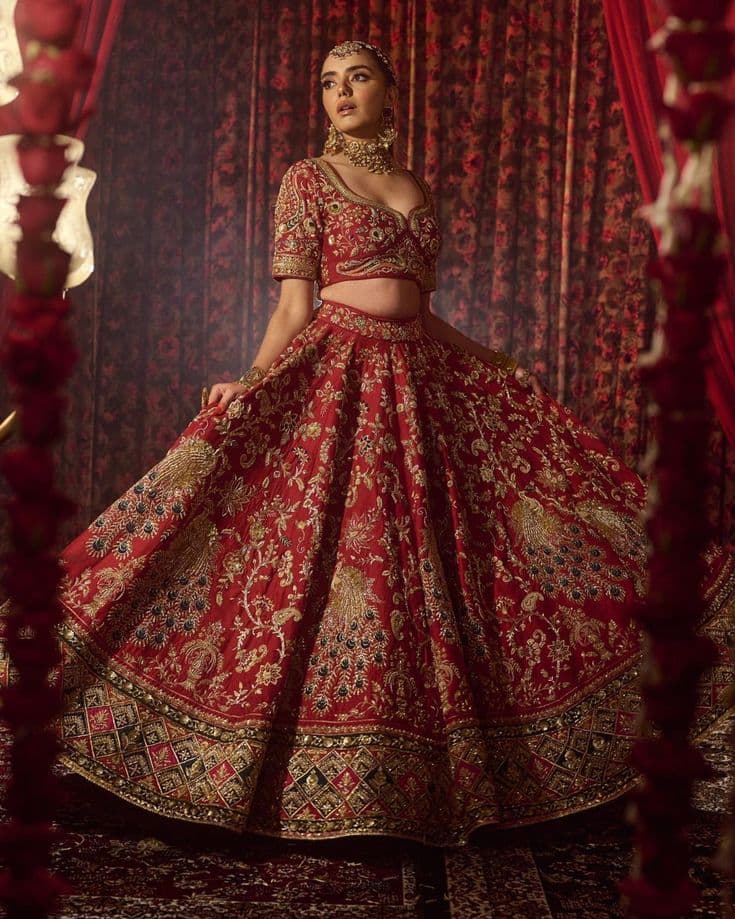Embarking on a Journey Through the Kaleidoscope of Indian Attire: A Visual Feast of Traditional Wedding  Garments!